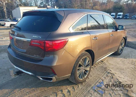2019 Acura Mdx Tech Pkg z USA, uszkodzony, nr VIN 5J8YD4H58KL014228